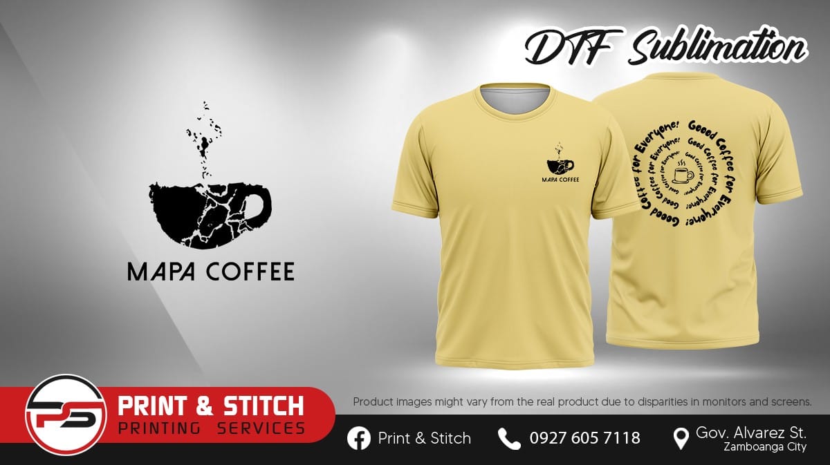 DTF sublimation t-shirt
