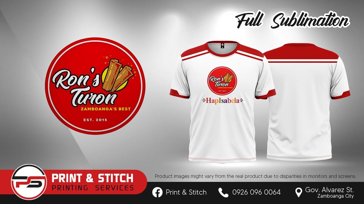 Full sublimation round neck shirt